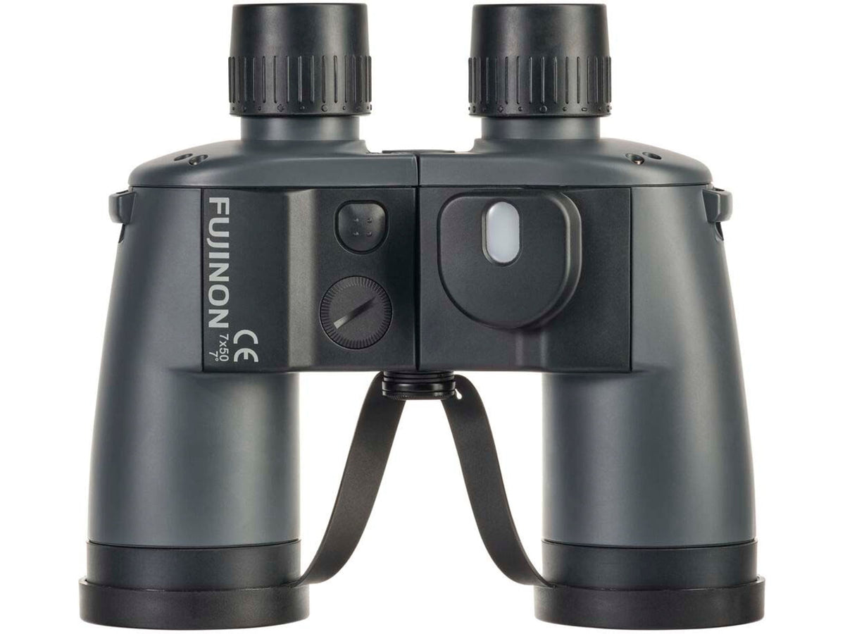 Fujinon Mariner 7x50mm WPC-XL Compass Porro Prism Binoculars w/ Integrated Compass Dark Grey 180mm x 201mm x 76mm