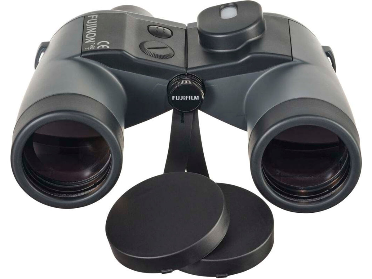 Fujinon Mariner 7x50mm WPC-XL Compass Porro Prism Binoculars w/ Integrated Compass Dark Grey 180mm x 201mm x 76mm