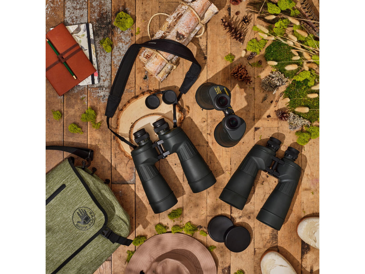 Fujinon Polaris FMTR-SX2 7x50mm High-Resolution Porro Prism Binoculars w/ Field Flattening Lenses Black 198mm x 218mm x 78.5mm