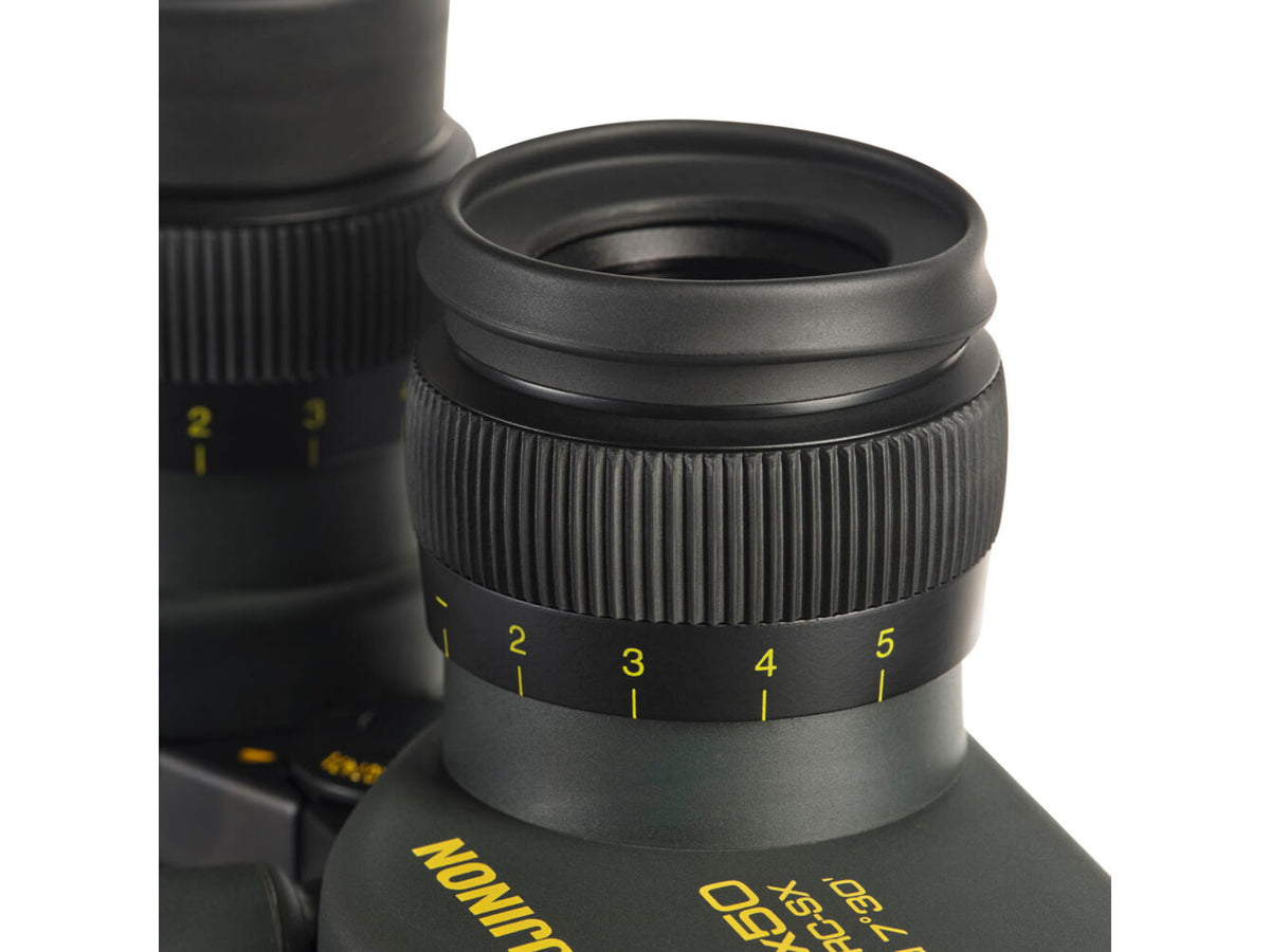 Fujinon Polaris FMTRC-SX 7x50mm High-Resolution Porro Prism Binoculars w/ Field Flattening Lenses and Integrated Compass Black 198mm x 218mm x 93mm