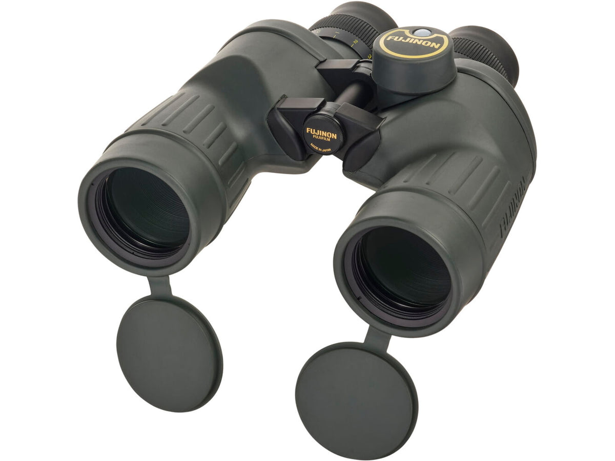 Fujinon Polaris FMTRC-SX 7x50mm High-Resolution Porro Prism Binoculars w/ Field Flattening Lenses and Integrated Compass Black 198mm x 218mm x 93mm
