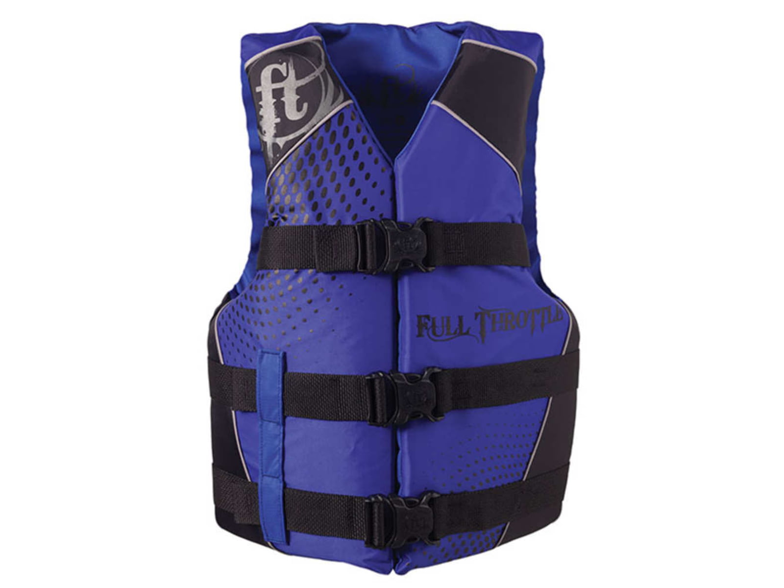 Full Throttle Teen Nylon Water Sports Vest Blue 11220050001014