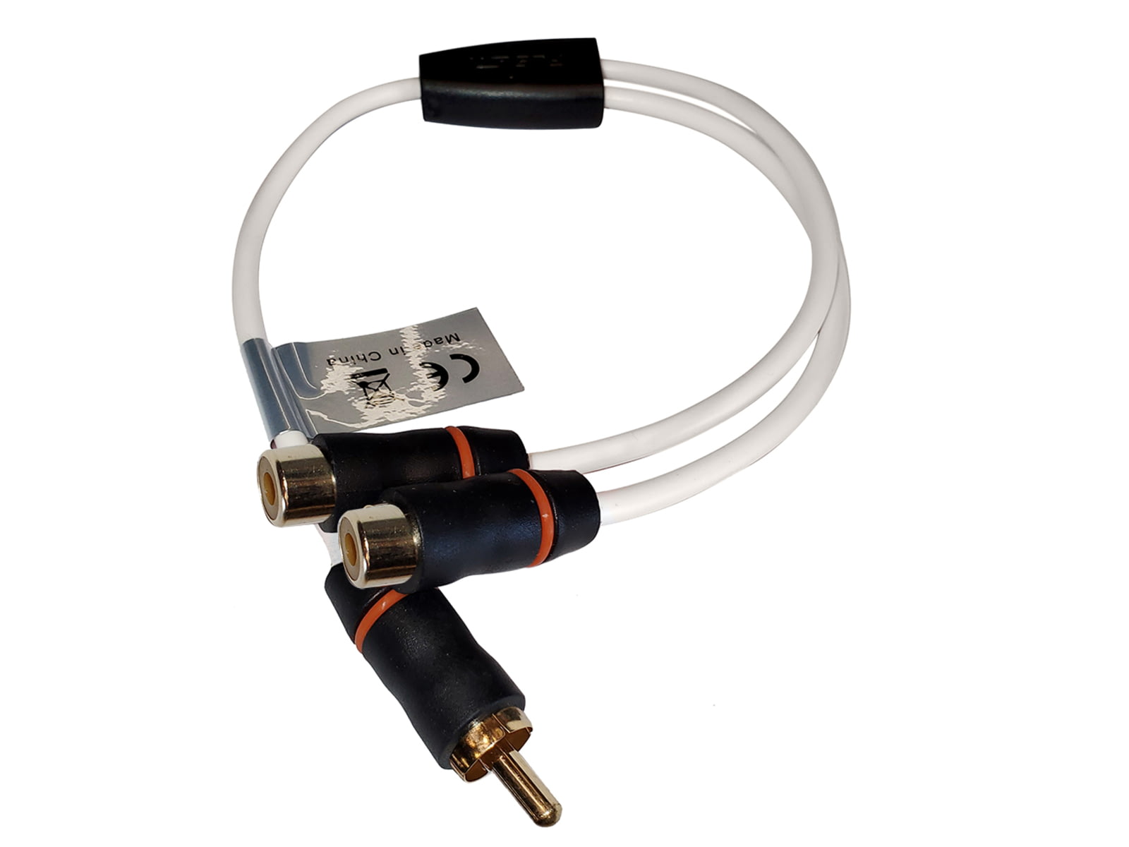 Fusion EL-RCAYF RCA Standard Splitter - 1 Male to 2 Female 010-12896-00