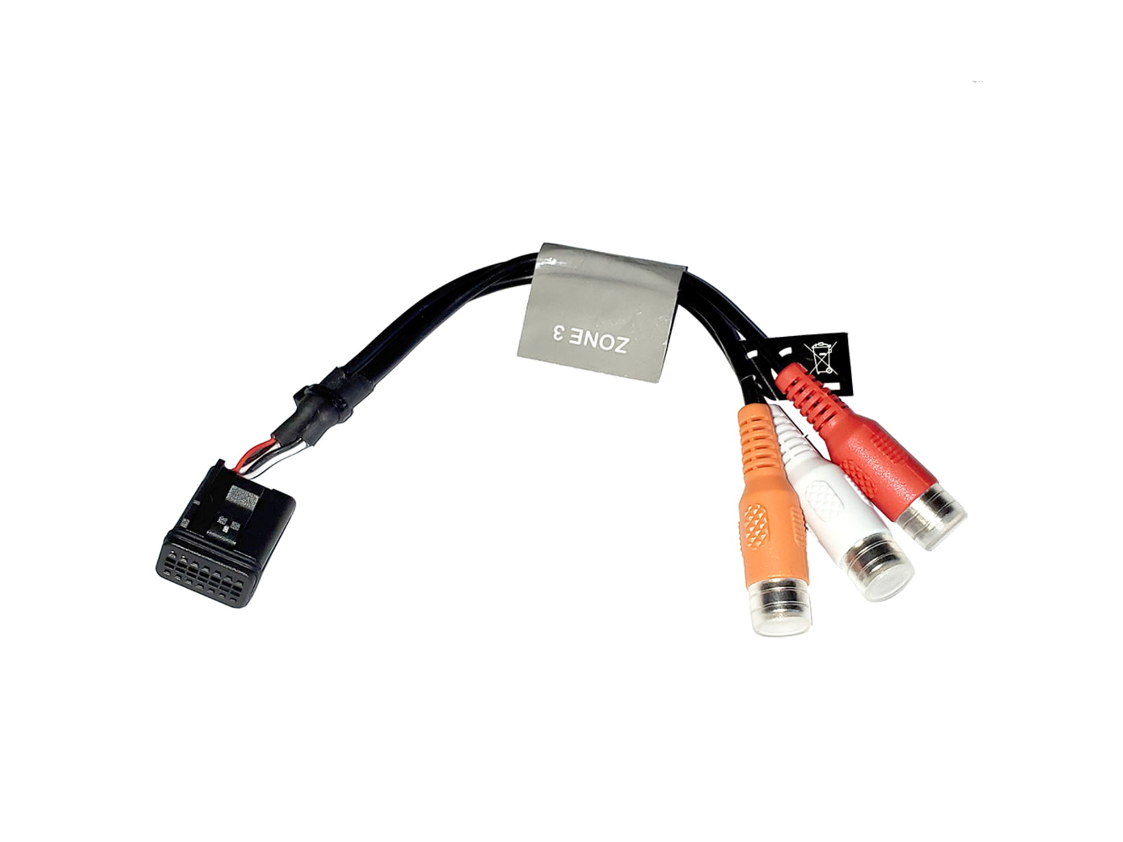 Fusion Harness Zone 3 f/MS-RA670 Stereo E Port-RCA Wire 010-12812-03