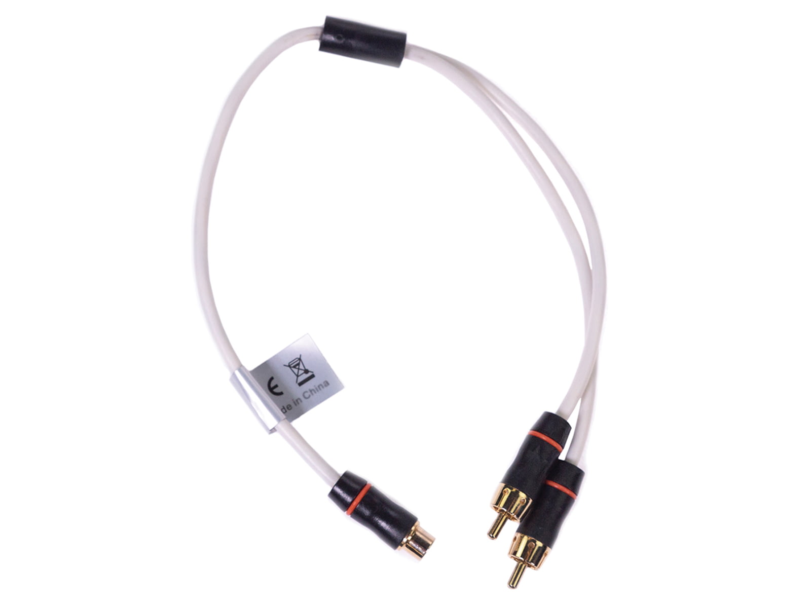 Fusion Premium RCA Splitter 1' to 2M MS-RCAYM 010-12621-00