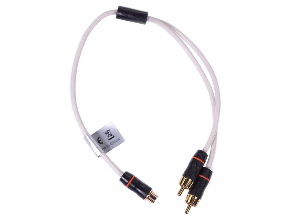 Fusion Premium RCA Splitter 1' to 2M MS-RCAYM 010-12621-00