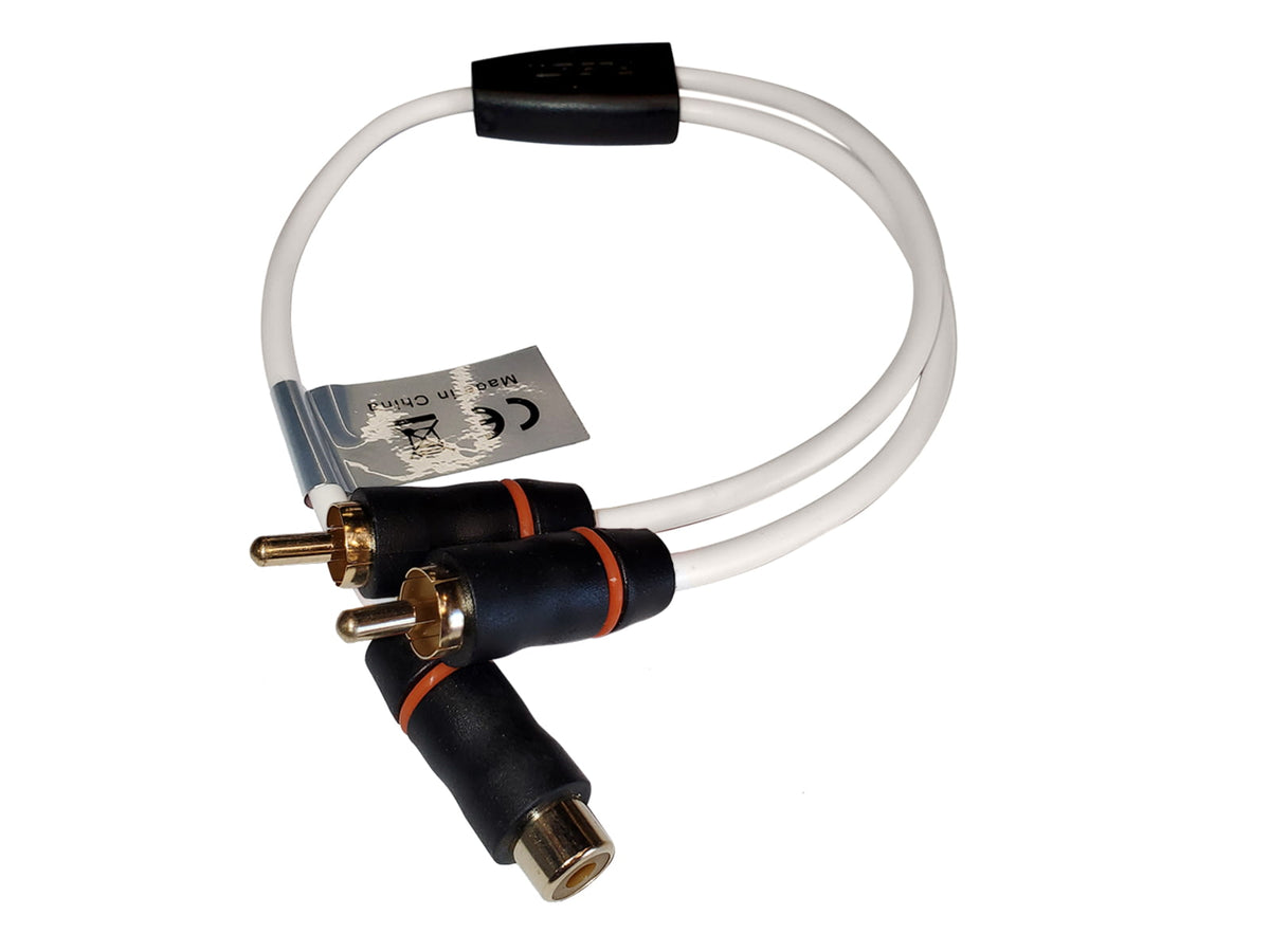 Fusion RCA Standard Splitter 1 Female to 2 Male EL-RCAYM 010-12895-00