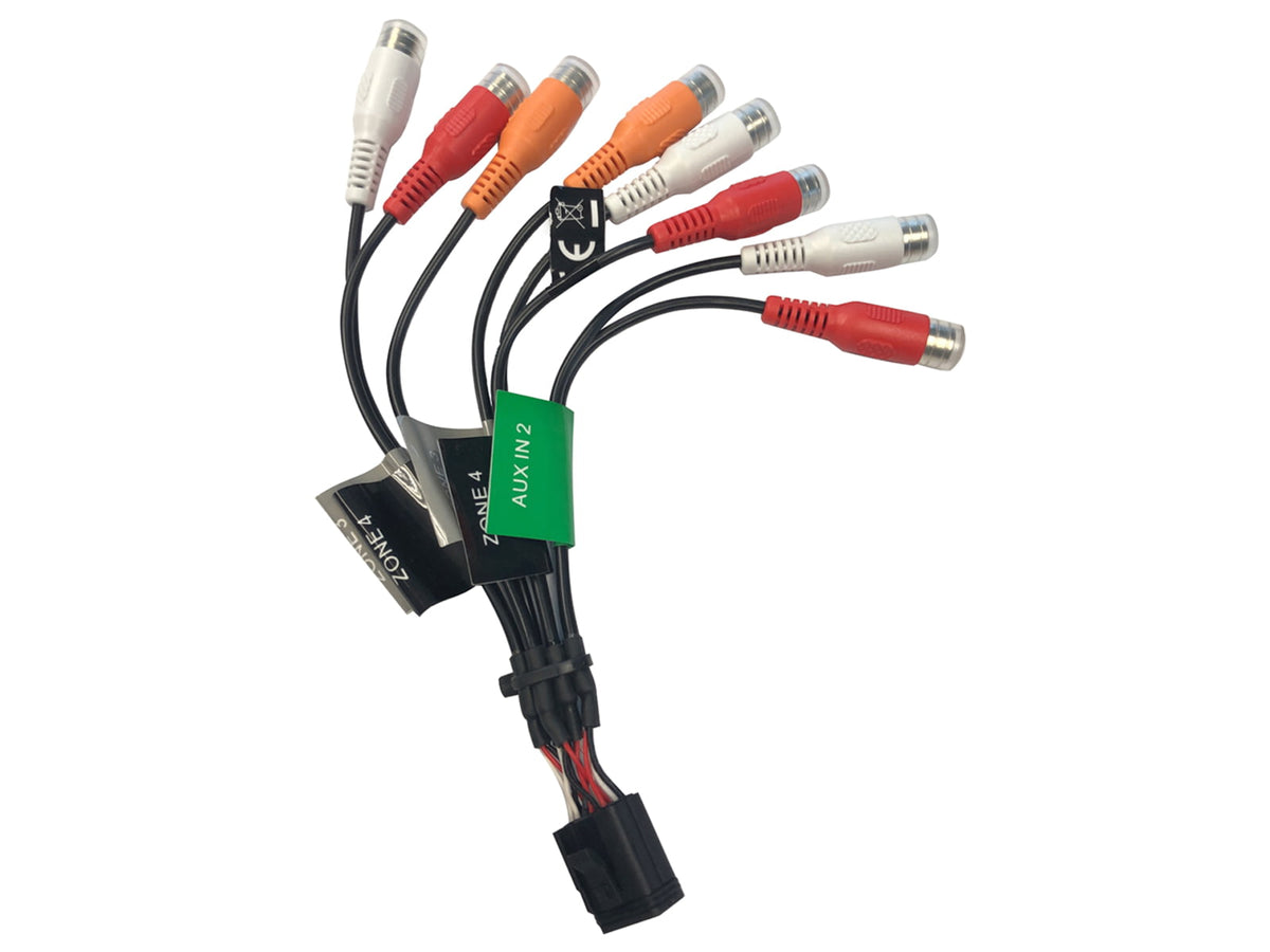 Fusion Wire Harness f/ MS-RA770 Stereo - Zone 3 & 4 E Port-RCA 010-12812-02