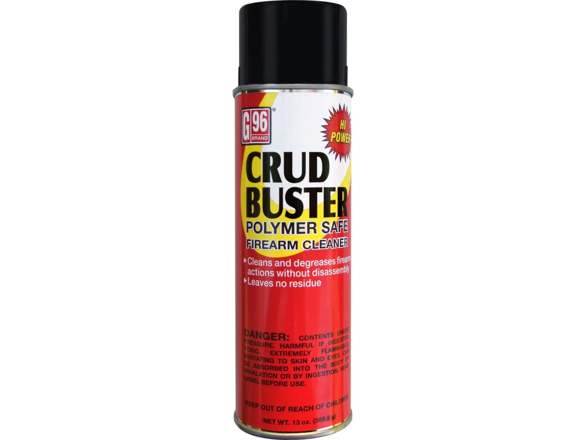 G-96 Crud Buster Polymer Safe Firearm Cleaner Leaves no residue 1202