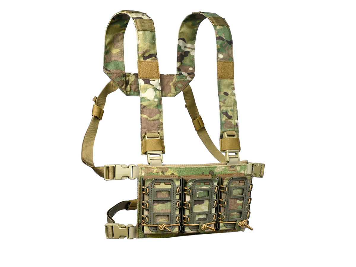 G-Code SYNC 3Zero Micro Chest Placard and Harness Multicam Green