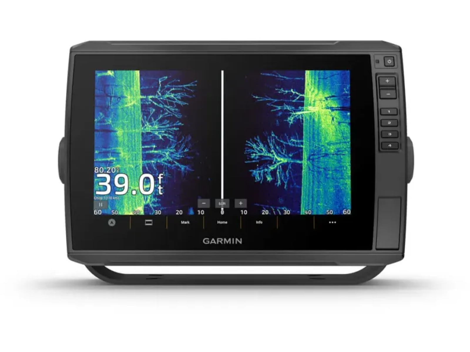 Garmin ECHOMAP Ultra 2 Chartplotters 106sv w/Transducer Navionics+ U.S. Inland & Coastal Mapping 1280 x 800 Pixels 10 Diagonal 010-02880-01