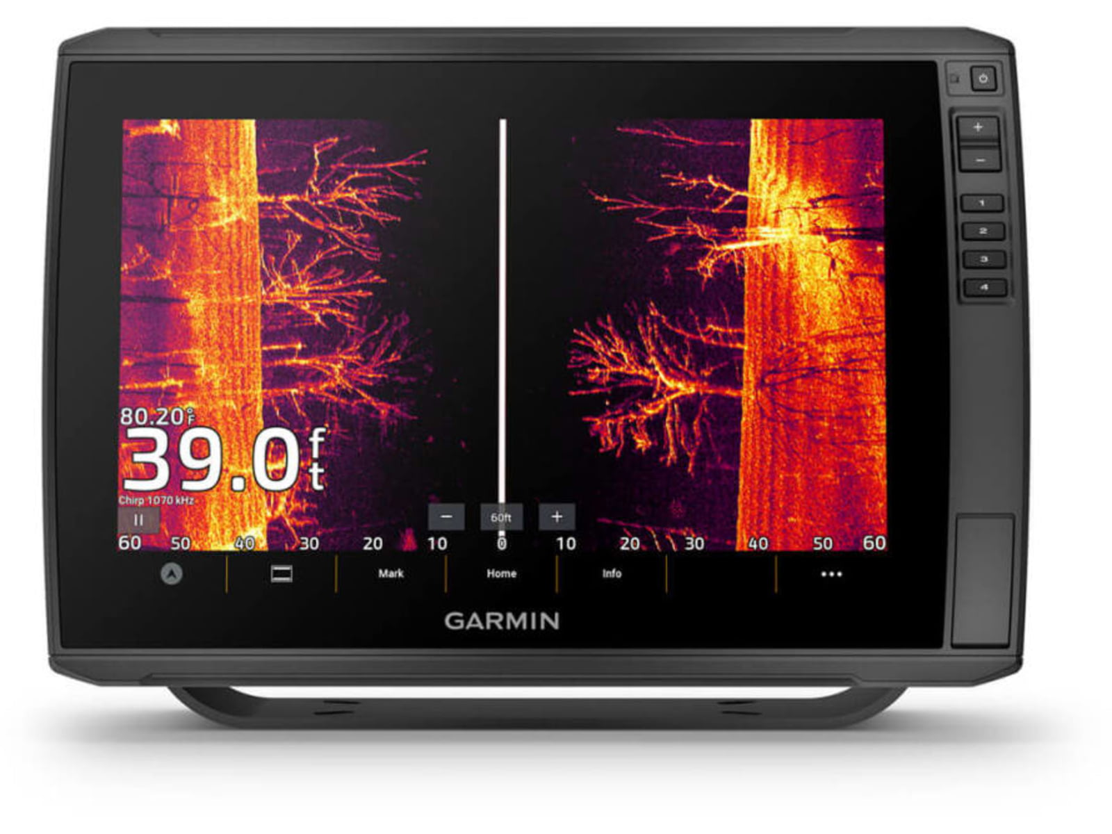 Garmin ECHOMAP Ultra 2 Chartplotters 126sv without Transducer Garmin Navionics+ U.S. Inland & Coastal Mapping 1280 x 800 Pixels 12 Diagonal 010-02882-00