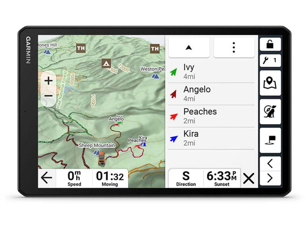 Garmin 0100339400 Alpha XL Navigator 64GB Memory Black