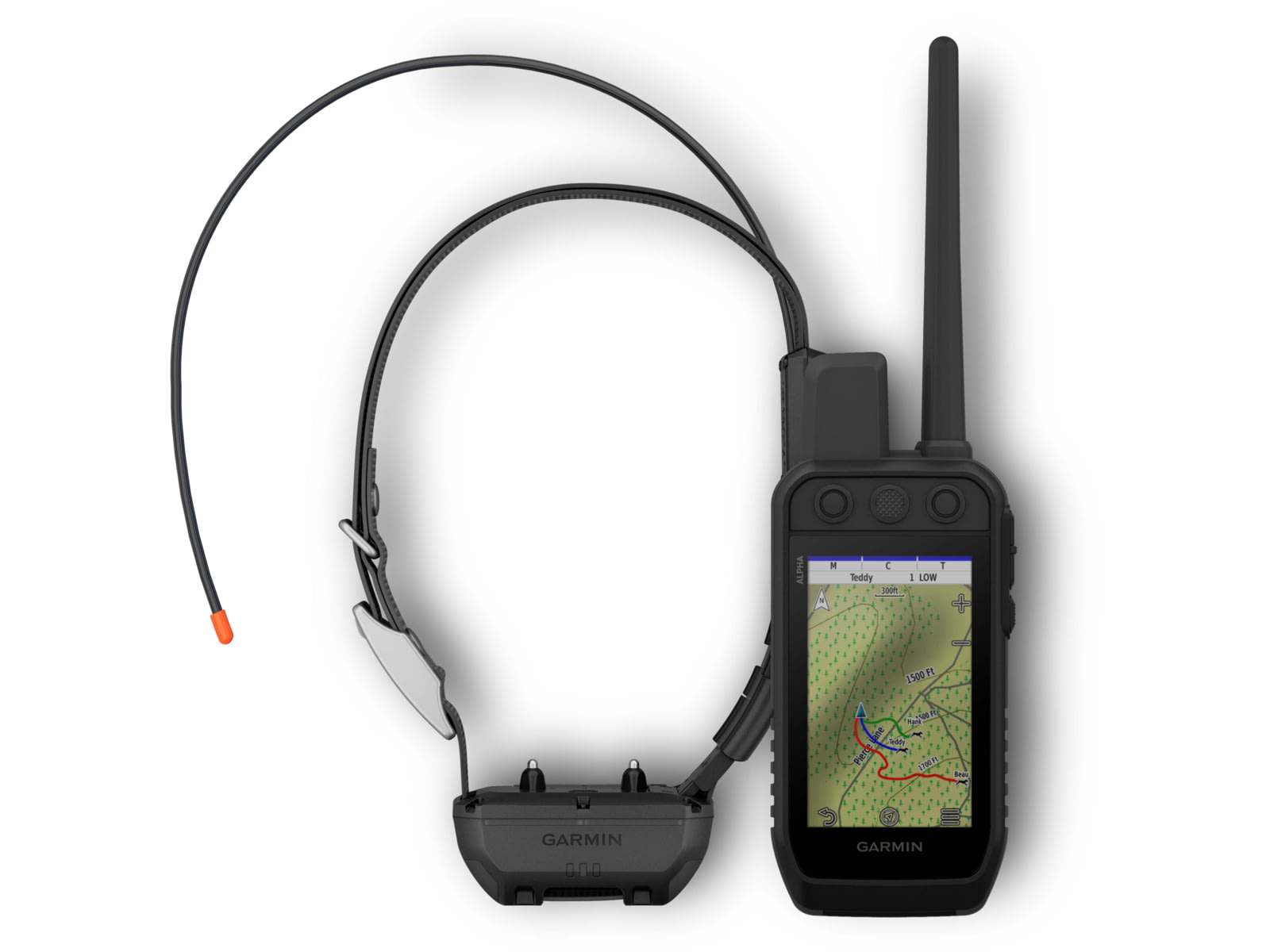 Garmin Alpha 300 and Alpha TT 25 Advanced Tracking and Training Handheld and Dog Collar Up to 20 Dogs 010-02447-62