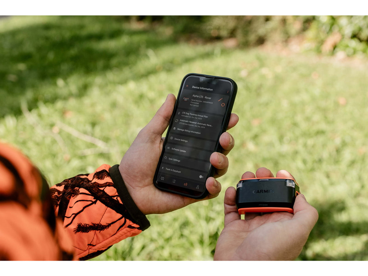 Garmin Alpha LTE Dog Tracker Black/Red 010-02847-00