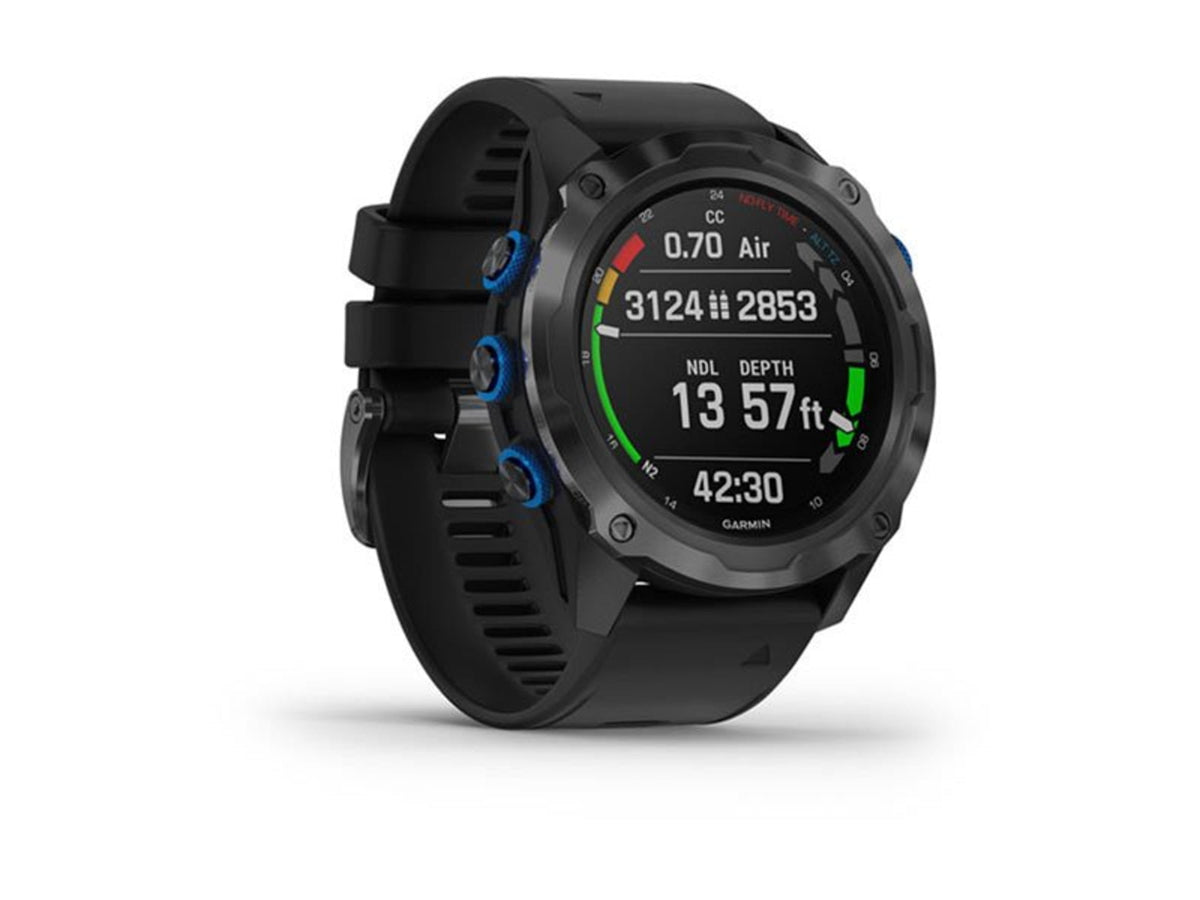 Garmin Descent Mk2i Titanium Carbon Gray DLC with Black Band Carbon Gray/Black 010-02132-01