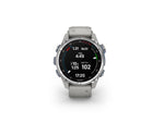 Garmin Descent Mk3 43mm Stainless Steel with Fog Gray Silicone Band 010-02753-03
