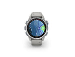 Garmin Descent Mk3 43mm Stainless Steel with Fog Gray Silicone Band 010-02753-03