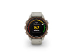 Garmin Descent Mk3i 43 mm Bronze PVD Titanium with French Gray Silicone Band