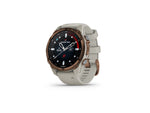 Garmin Descent Mk3i 43 mm Bronze PVD Titanium with French Gray Silicone Band