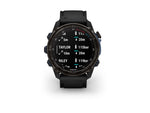 Garmin Descent Mk3i 51 mm Carbon Gray DLC Titanium with Black Silicone Band