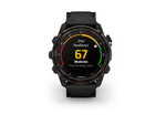 Garmin Descent Mk3i 51 mm Carbon Gray DLC Titanium with Black Silicone Band