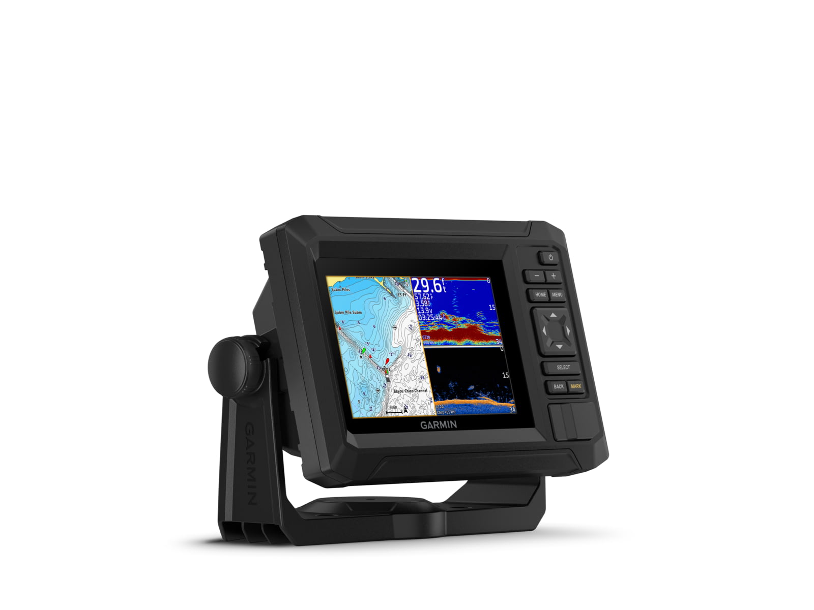 Garmin Echomap UHD2 54cv Fishfinder GT20-TM Transducer Garmin Navionics+ U.S. coastal content 010-02591-51