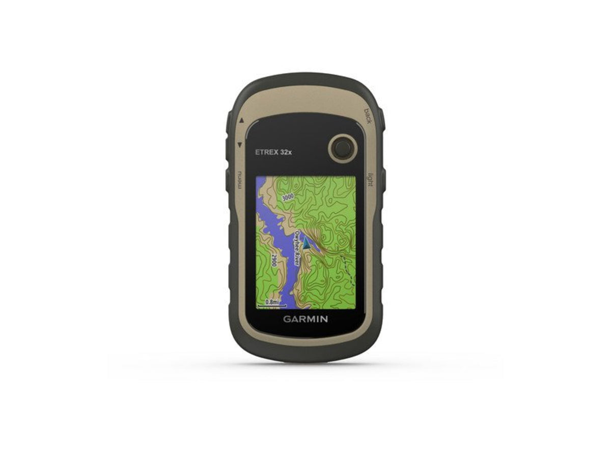 Garmin eTrex 32x Rugged Handheld GPS with Compass and Barometric Altimeter Brown 010-02257-00