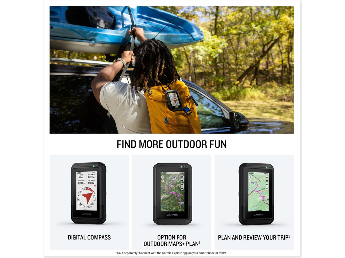 Garmin eTrex Touch GPS Handheld Navigator Black 010-02940-00