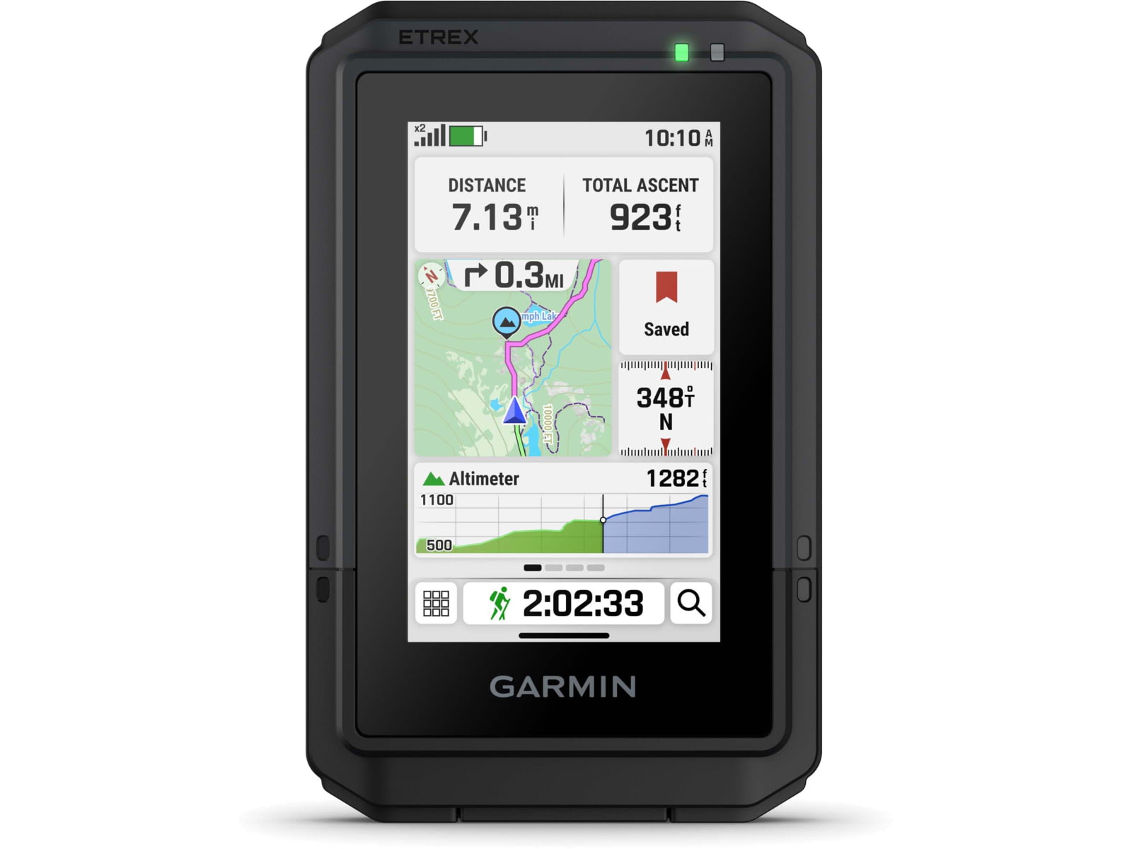 Garmin eTrex Touch GPS Handheld Navigator Black 010-02940-00