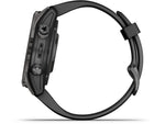 Garmin Fenix 7X ProSapphire Solar Edition Titanium with Fog Gray/Ember Orange Band Watch