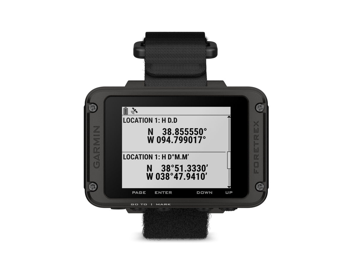 Garmin Foretrex 801 Wrist Mounted GPS Navigator with Strap 010-02759-00