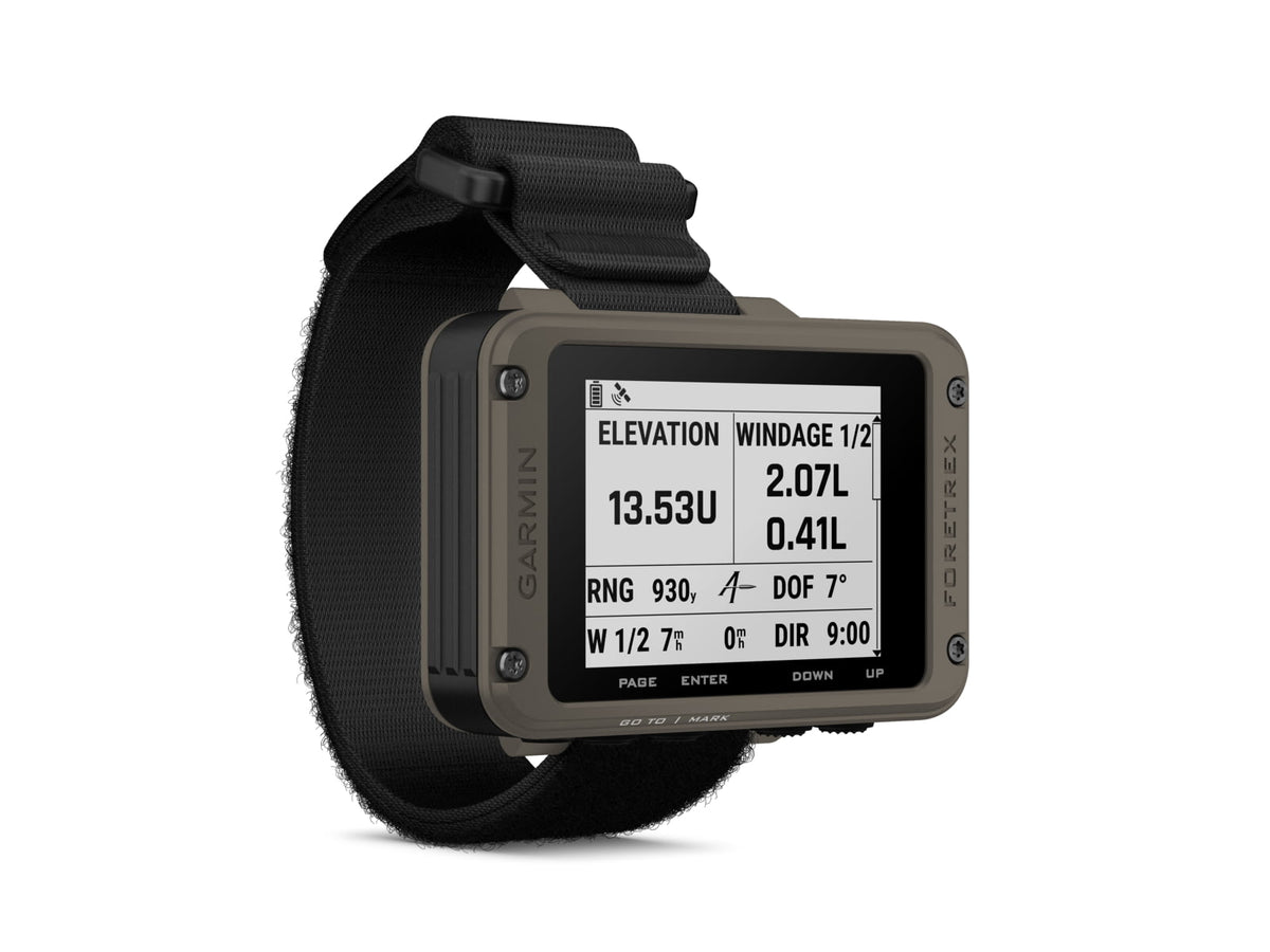 Garmin Foretrex 901 Ballistic Edition Wrist-Mounted GPS Navigator with Strap 010-02760-00