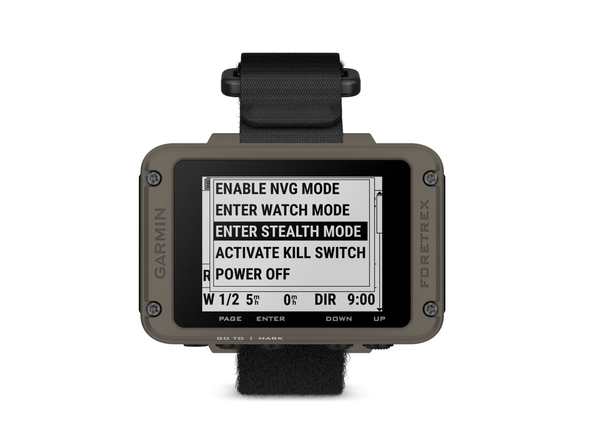 Garmin Foretrex 901 Ballistic Edition Wrist-Mounted GPS Navigator with Strap 010-02760-00