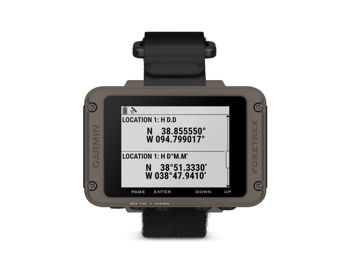 Garmin Foretrex 901 Ballistic Edition Wrist-Mounted GPS Navigator with Strap 010-02760-00
