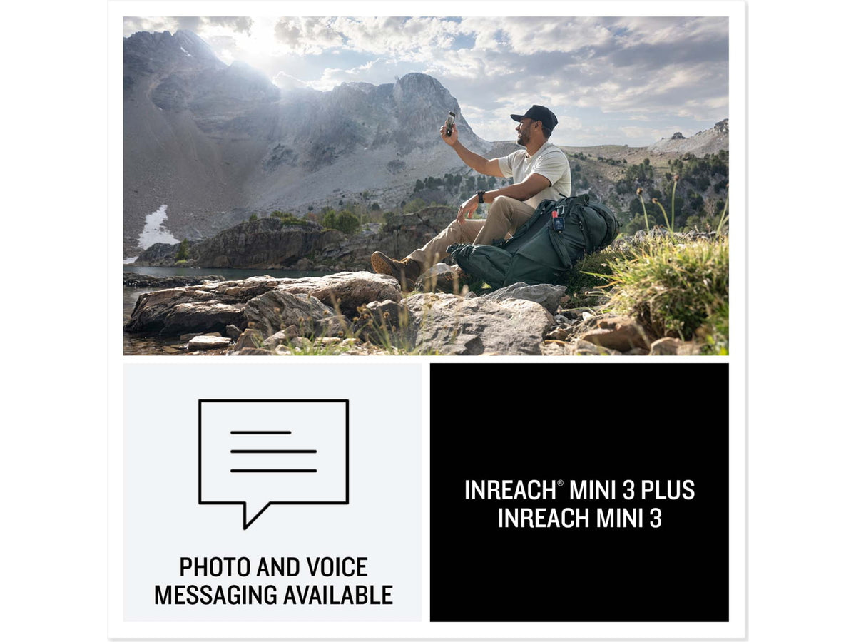 Garmin inReach Mini 3 Plus Hand-Held Satellite Communicator Black 010-03387-10