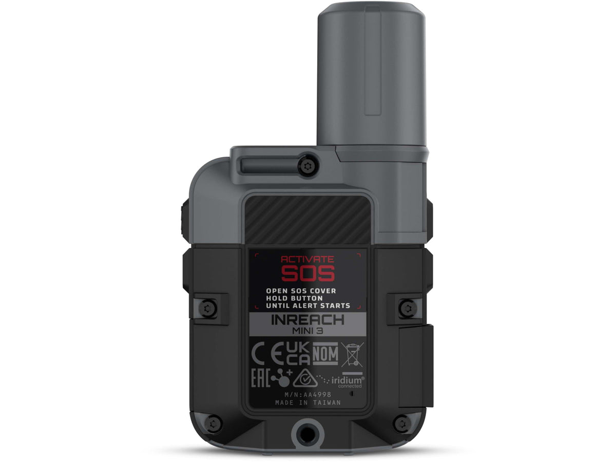 Garmin inReach Mini 3 Hand-Held Satellite Communicator Black 010-03387-00