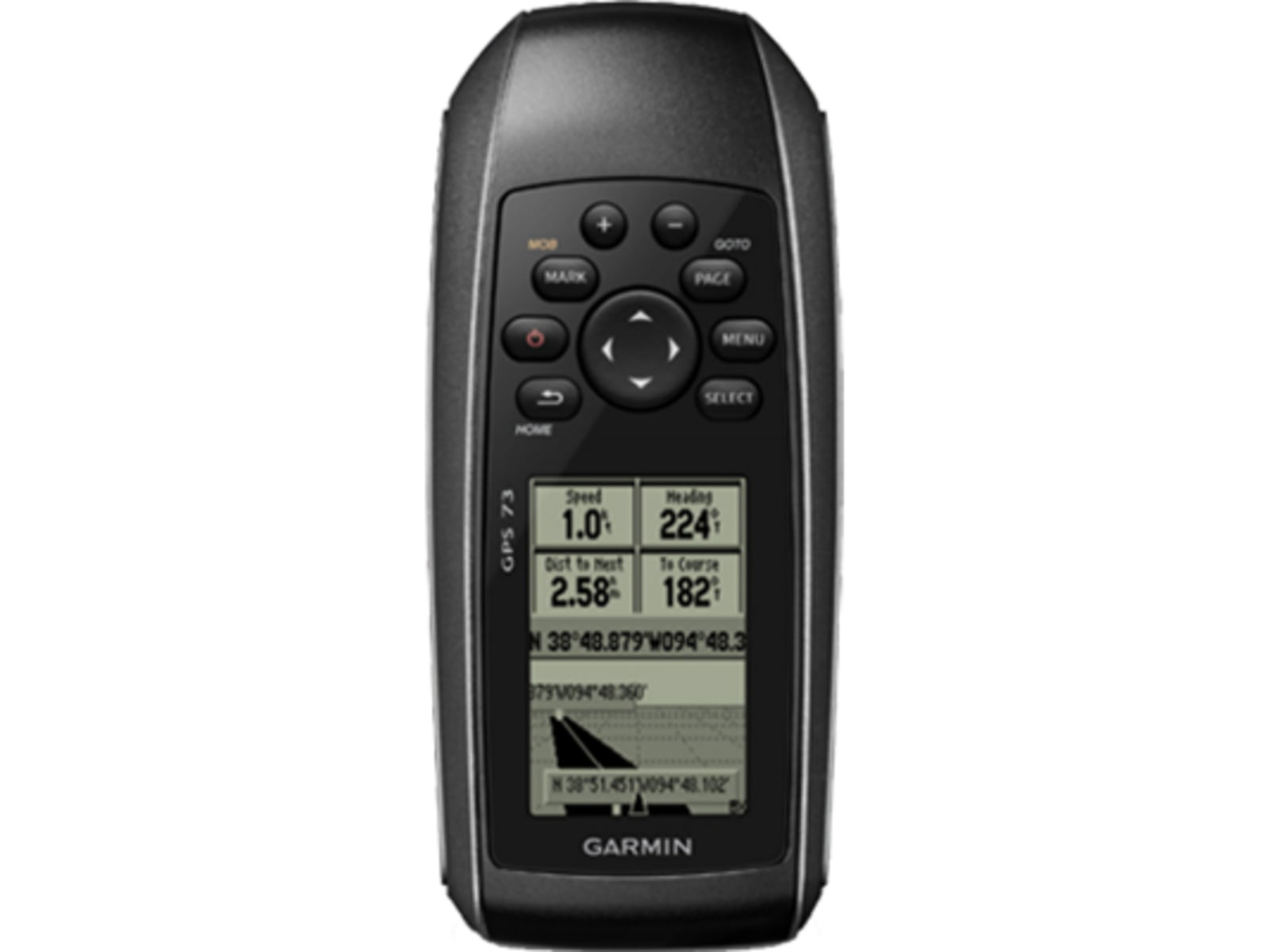 Garmin GPS-HH GPS 73 2.6in Monochrome No Map New Condition 010-01504-00
