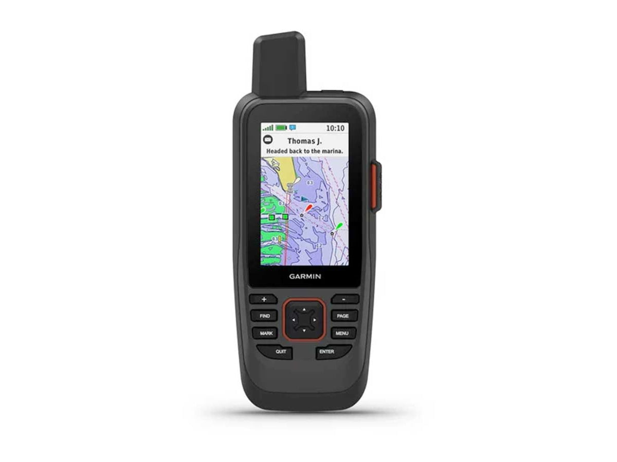 Garmin Gpsmap 86Sci Handheld With Chart G3 Coastal Charts And Inreach Blue 010-02236-02