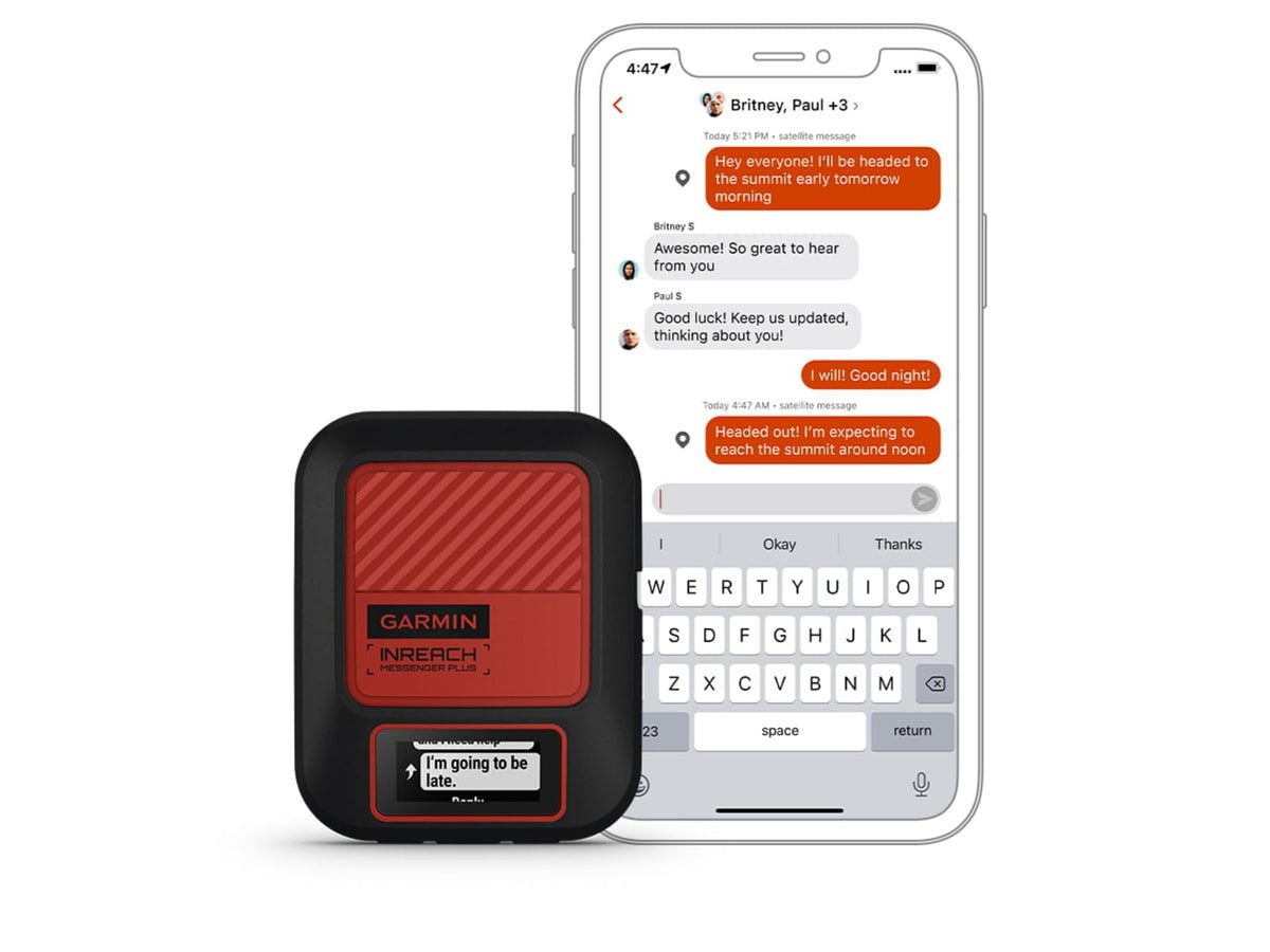 Garmin InReach Messenger Plus Communicator Red/Black 010-02887-00