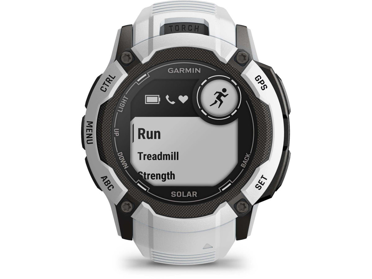 Garmin Instinct 2X Solar Watch Whitestone 010-02805-14