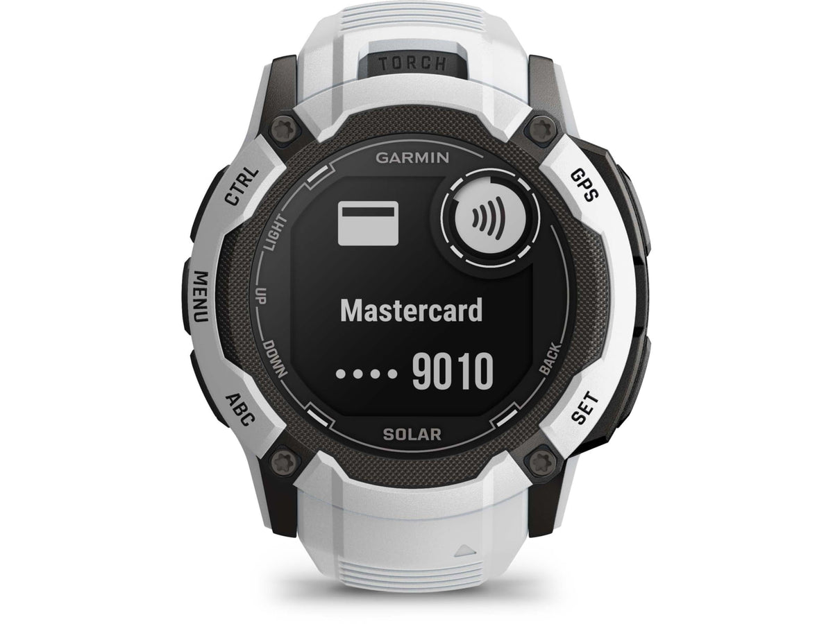 Garmin Instinct 2X Solar Watch Whitestone 010-02805-14