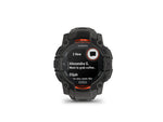 Garmin Instinct 3 Solar GPS Watch 50mm dia Black/Charcoal
