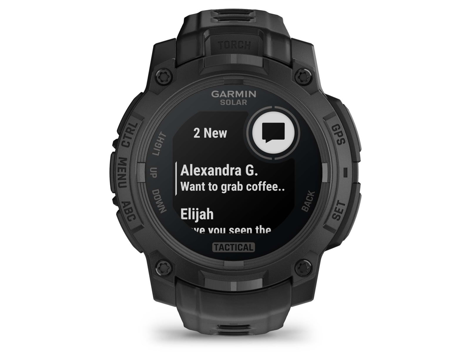 Garmin Instinct 3 Solar Tactical Watch Black