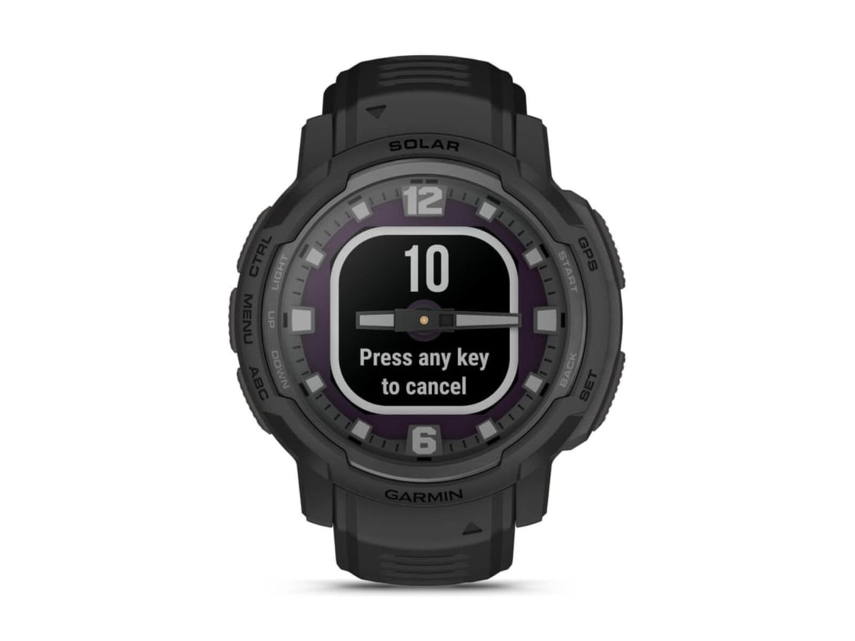 Garmin Instinct Crossover Watch Tactical Edition Solar 45mm Black 010-02730-10