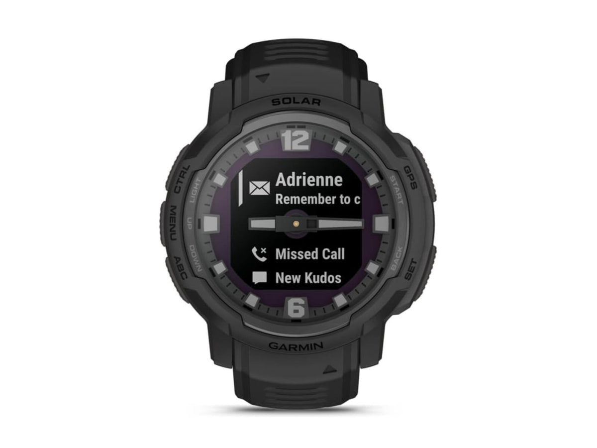 Garmin Instinct Crossover Watch Tactical Edition Solar 45mm Black 010-02730-10