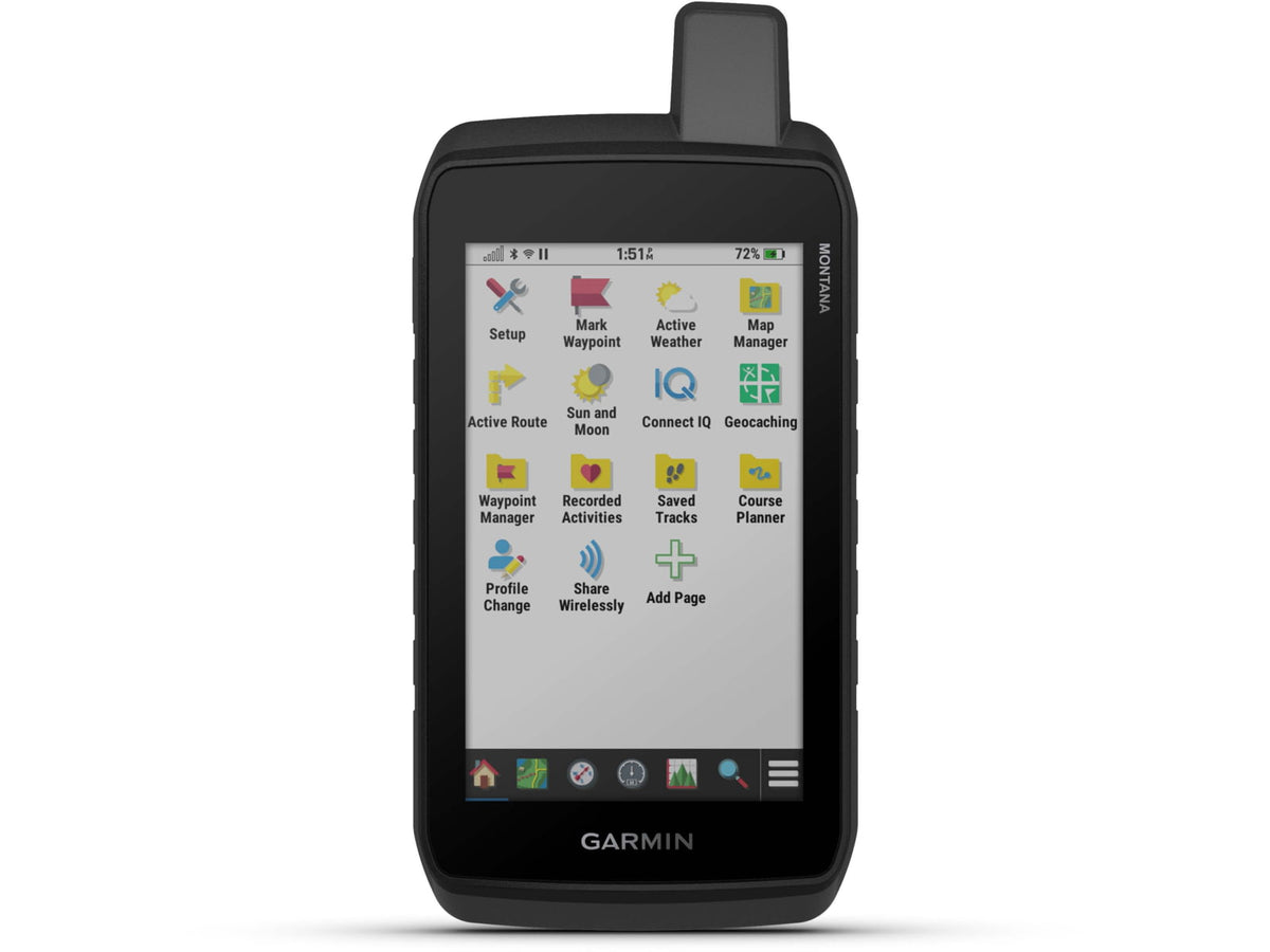 Garmin Montana 710 Rugged GPS Handheld Navigator Black 010-02963-00