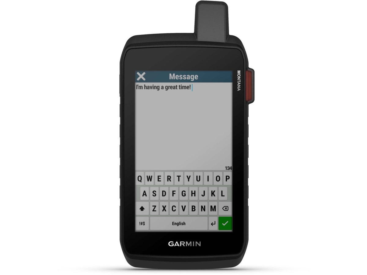 Garmin Montana 710i Rugged GPS Handheld Navigator w/Built-in InReach Technology Black 010-02964-00