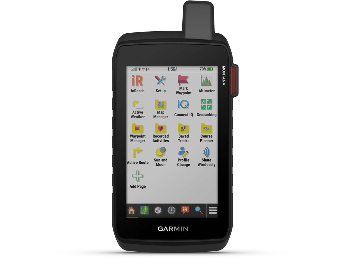 Garmin Montana 710i Rugged GPS Handheld Navigator w/Built-in InReach Technology Black 010-02964-00