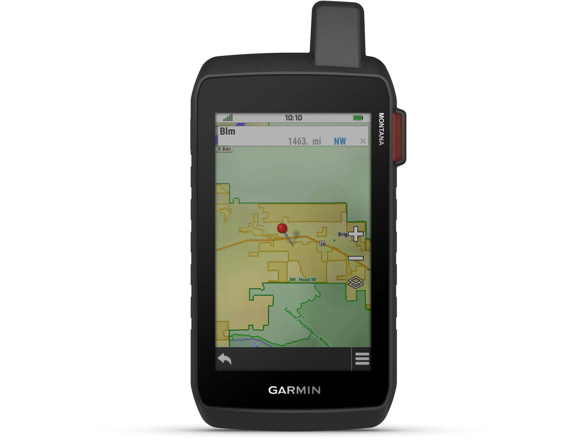Garmin Montana 760i Rugged GPS Handheld Navigator w/Built-in InReach Technology/8Mp Camera Black 010-02964-10